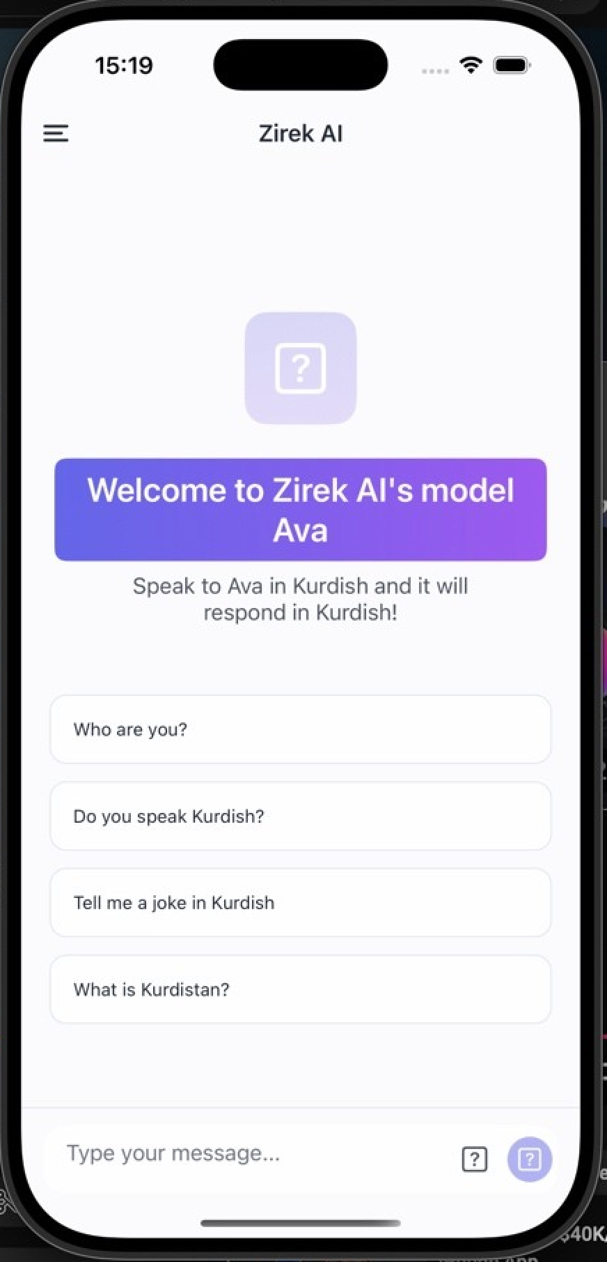 GenAI Mobilapp