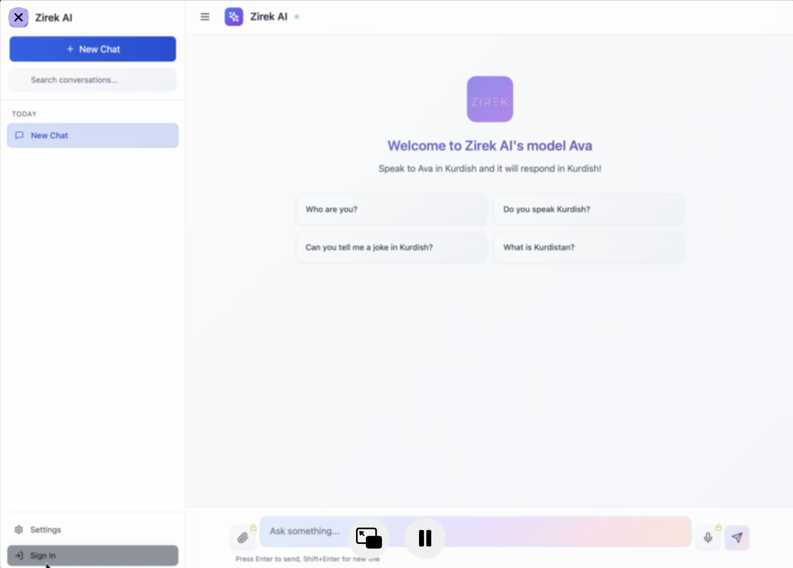 GenAI Chat UI